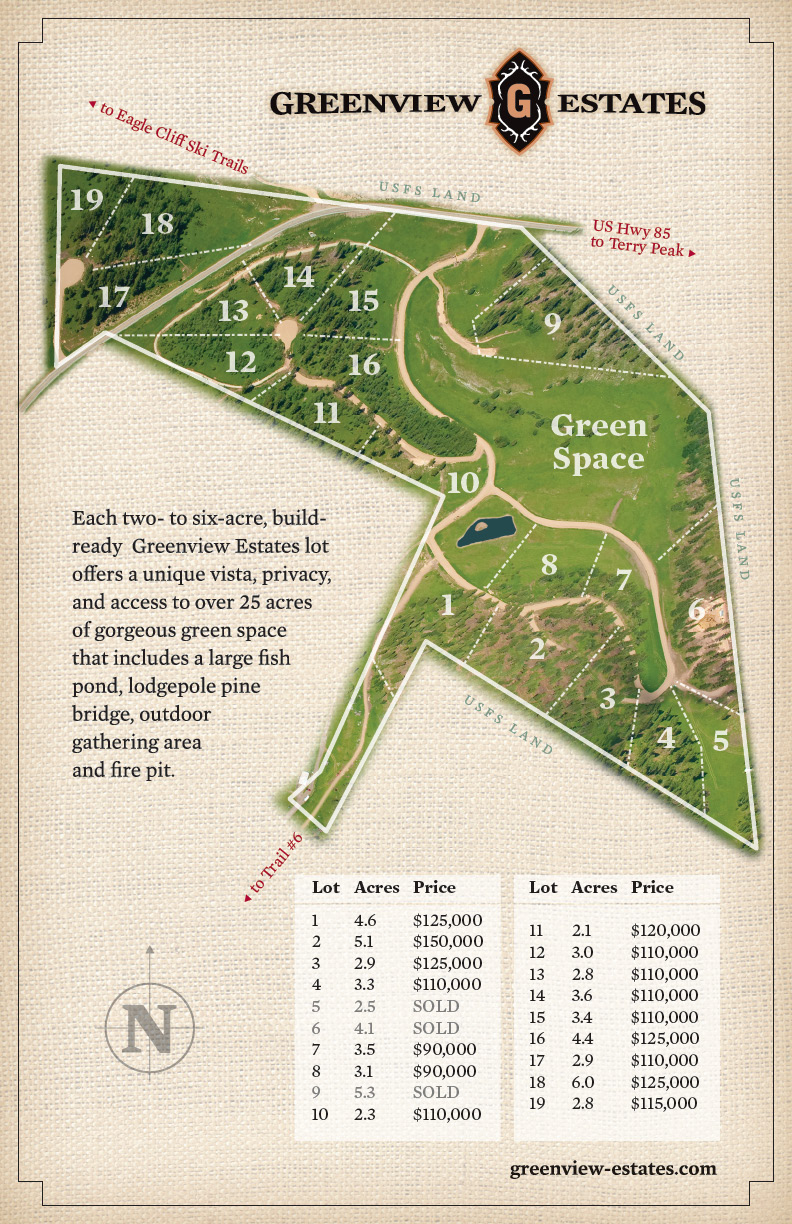 Our Estates Black Hills Real Estate Greenview Estates, South Dakota